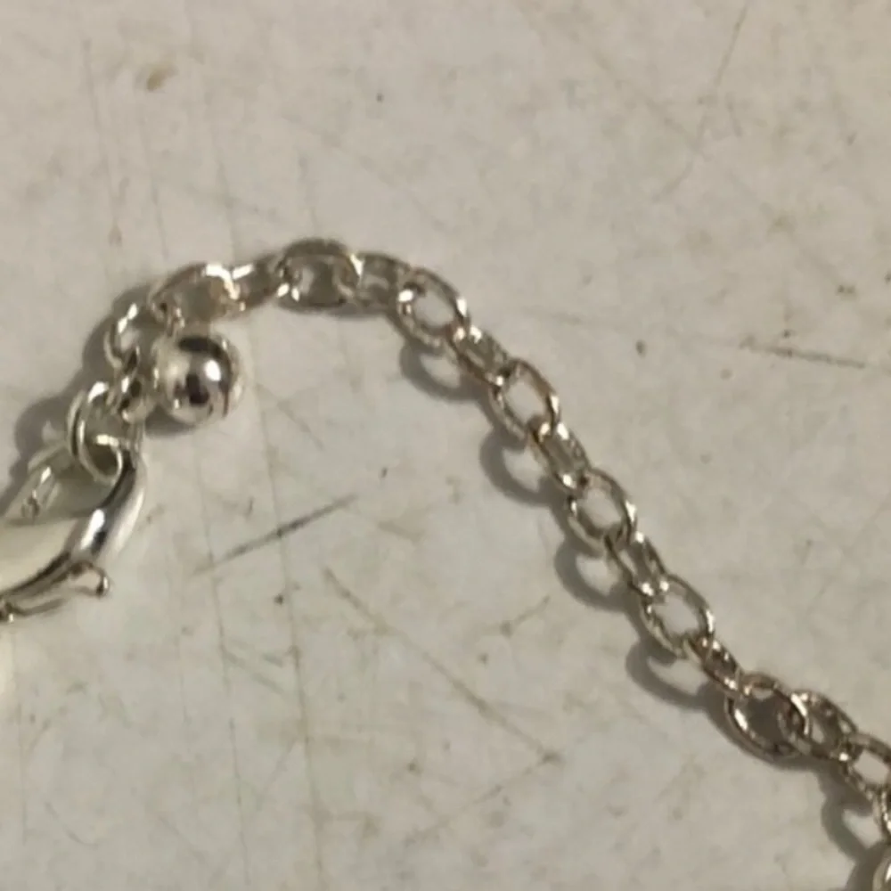 Tommy Hilfiger Leather Necklace with Rhinestone Heart